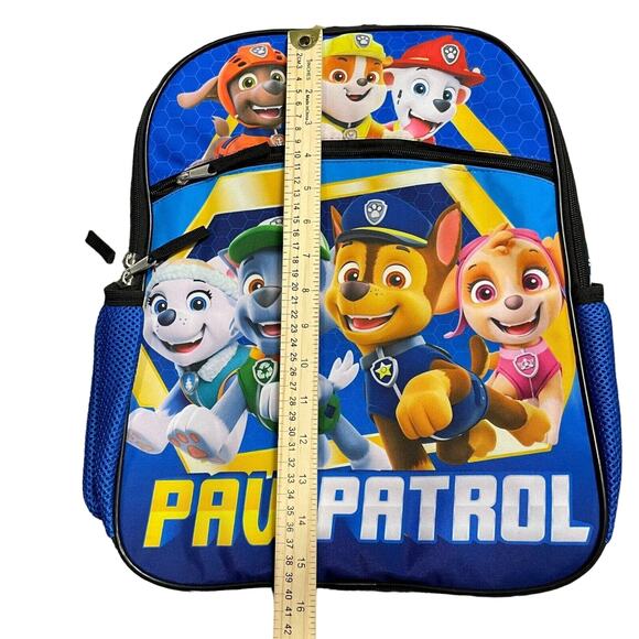 Paw Patrol Pups Backpack Size 16" Blue School Picnic Adjustable NWT 612 - Picture 7 of 13